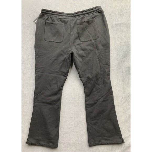 Nova Men Jogger Fleece Sweatpants Men's Size 3XL Black Carpenter Skinny Flared - Picture 3 of 16